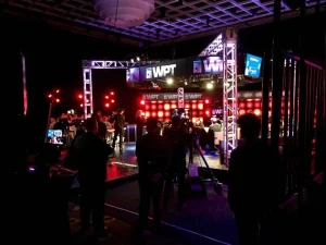 Film Connection graduate Joe Paciotti works The World Poker Tour